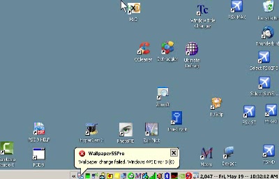 After change finished (aborted?), Previous wallpaper was now REMOVED! on all monitors!