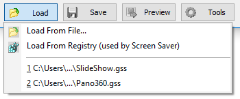 Load Menu
