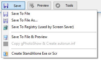 Create StandAlone screen saver