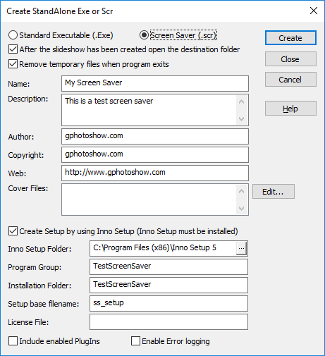 Create Standalone