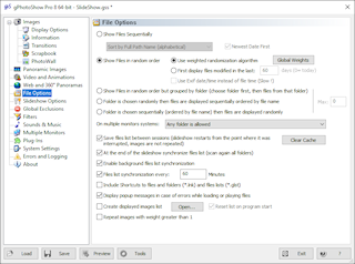 Digital Picture Frame - File Options