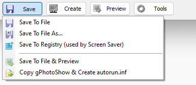Save Menu