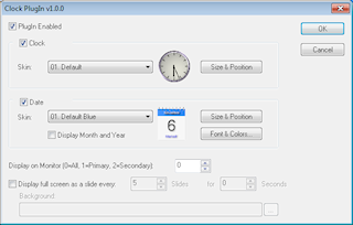 Clock Plugin